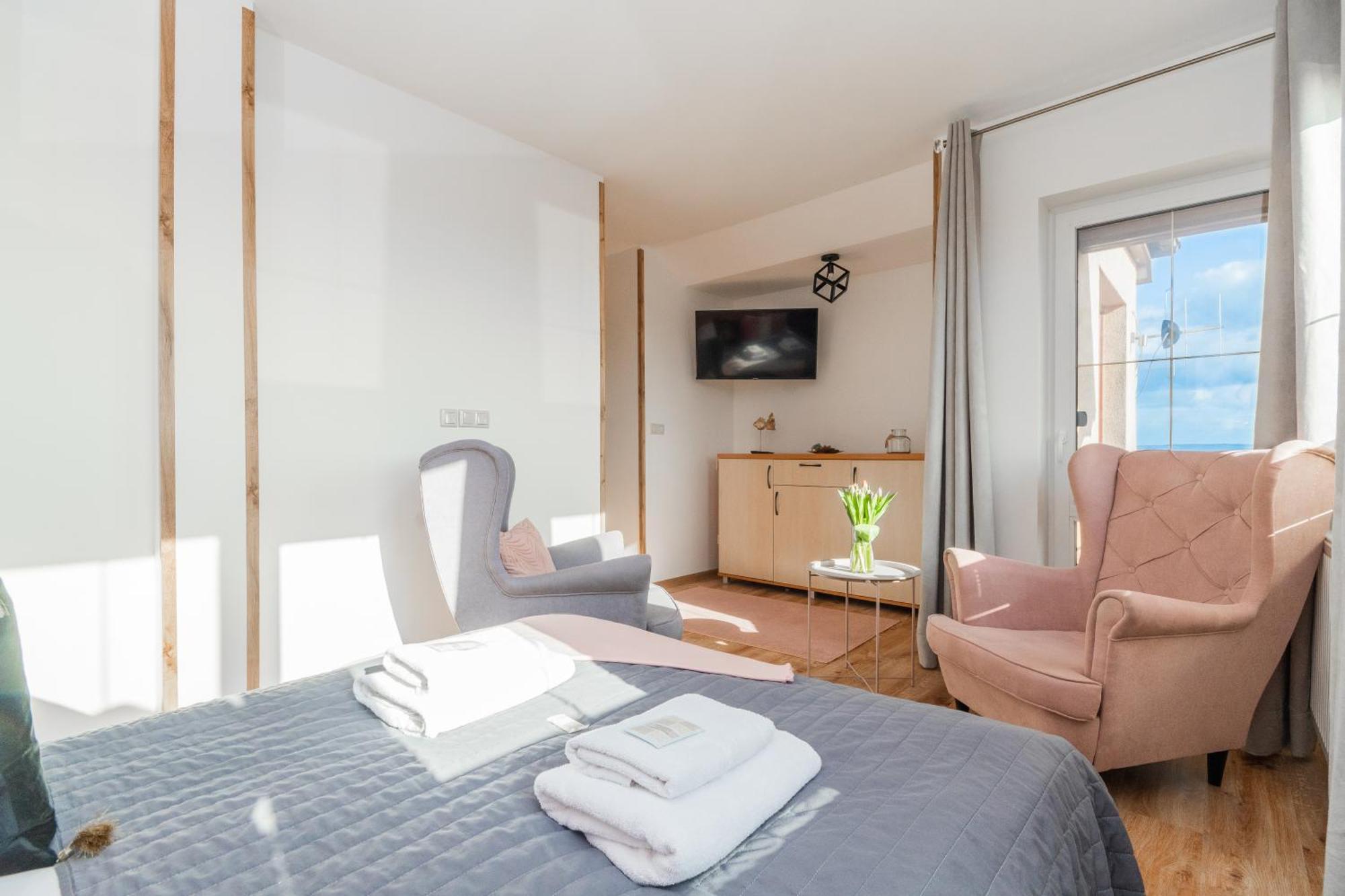 Monika II Bed and Breakfast Krynica Morska Rum bild