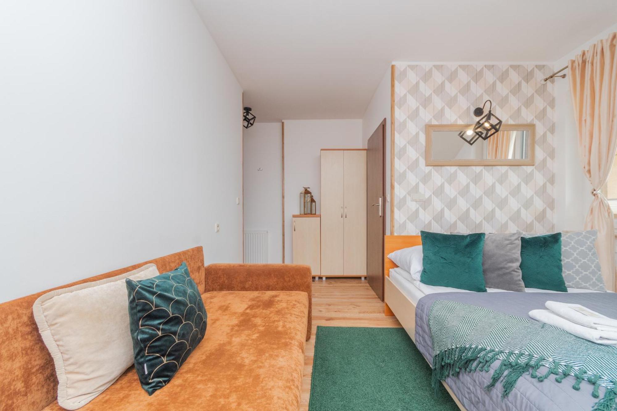 Monika II Bed and Breakfast Krynica Morska Rum bild