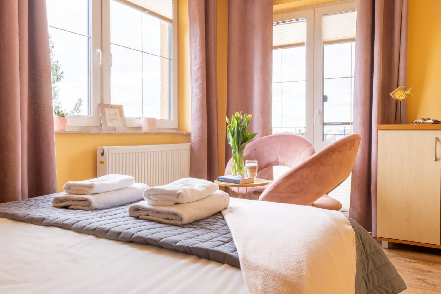 Monika II Bed and Breakfast Krynica Morska Rum bild