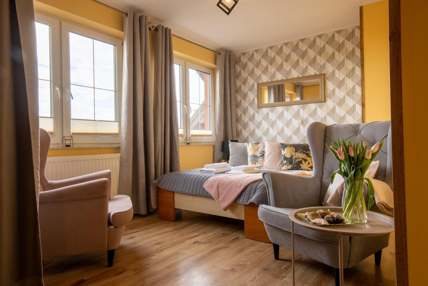 Monika II Bed and Breakfast Krynica Morska Rum bild