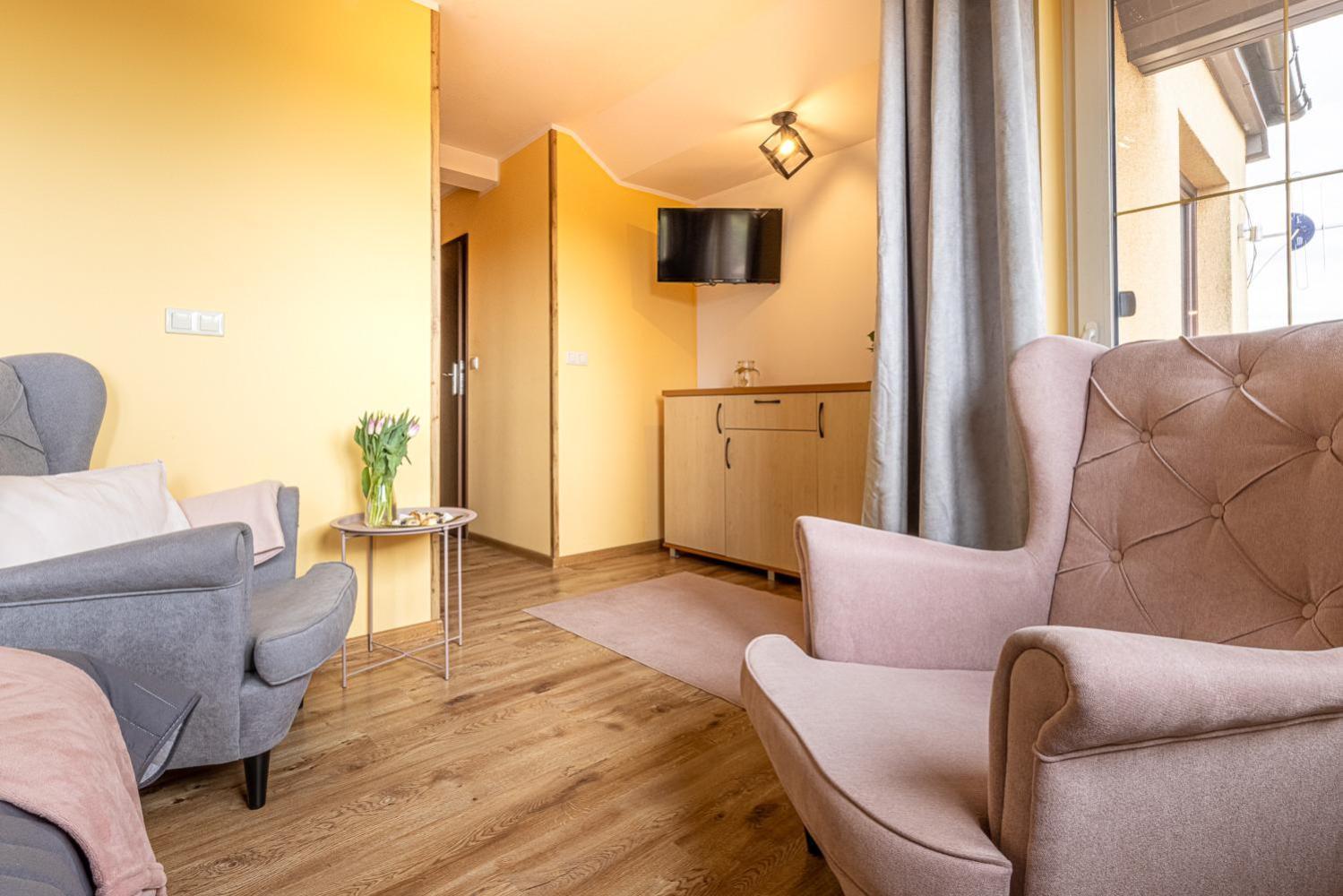 Monika II Bed and Breakfast Krynica Morska Rum bild