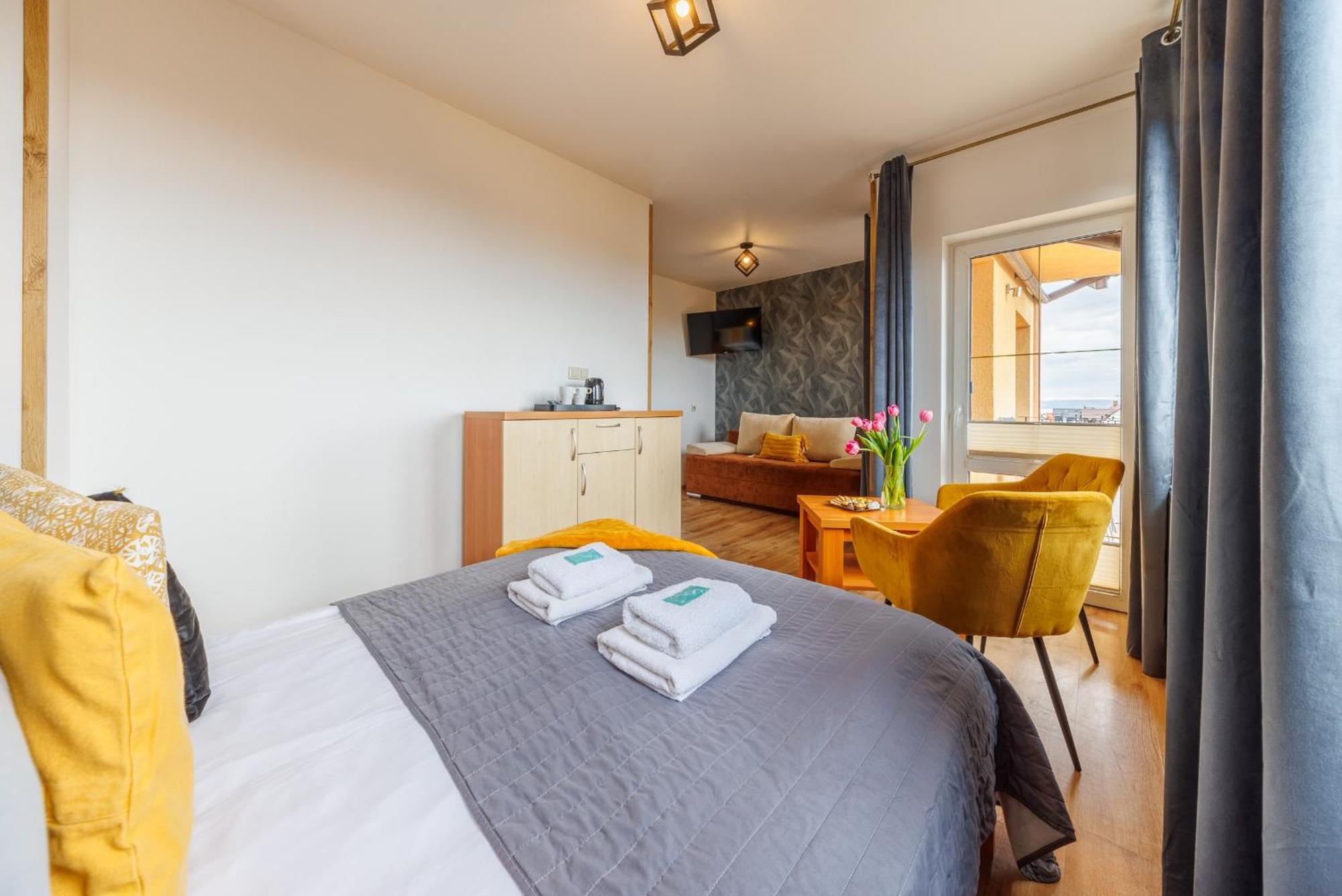 Monika II Bed and Breakfast Krynica Morska Rum bild
